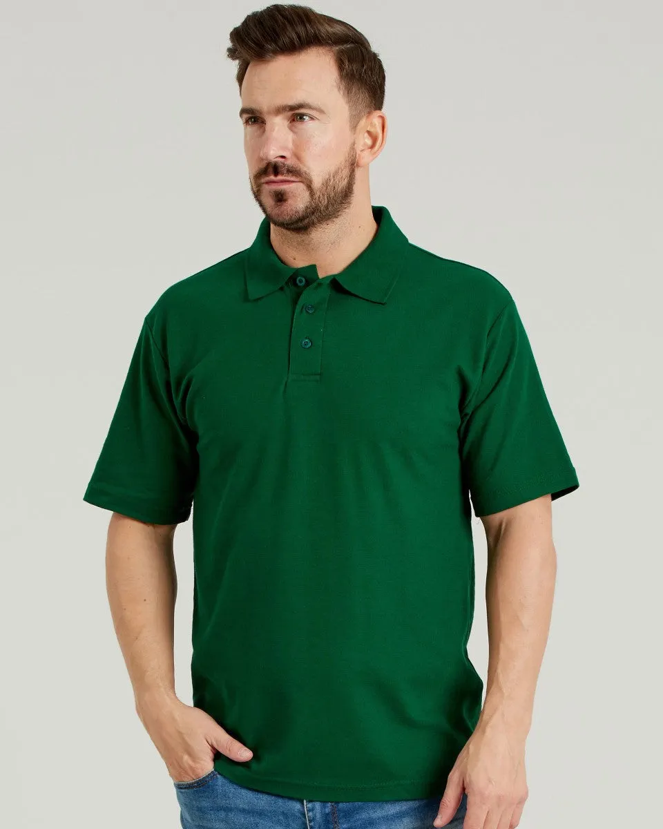 50/50 Piqué Polo | BOTTLE GREEN