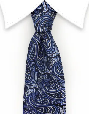 Blue Paisley Tie