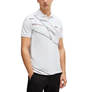 BOSS Paddy 3 Golf Shirt - White