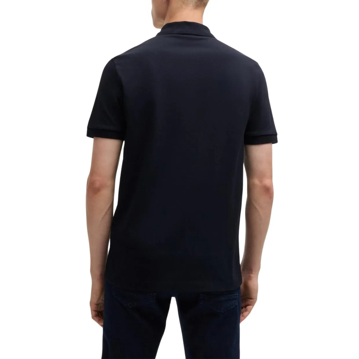 BOSS Passenger Slim Fit Dark Blue Polo Shirt