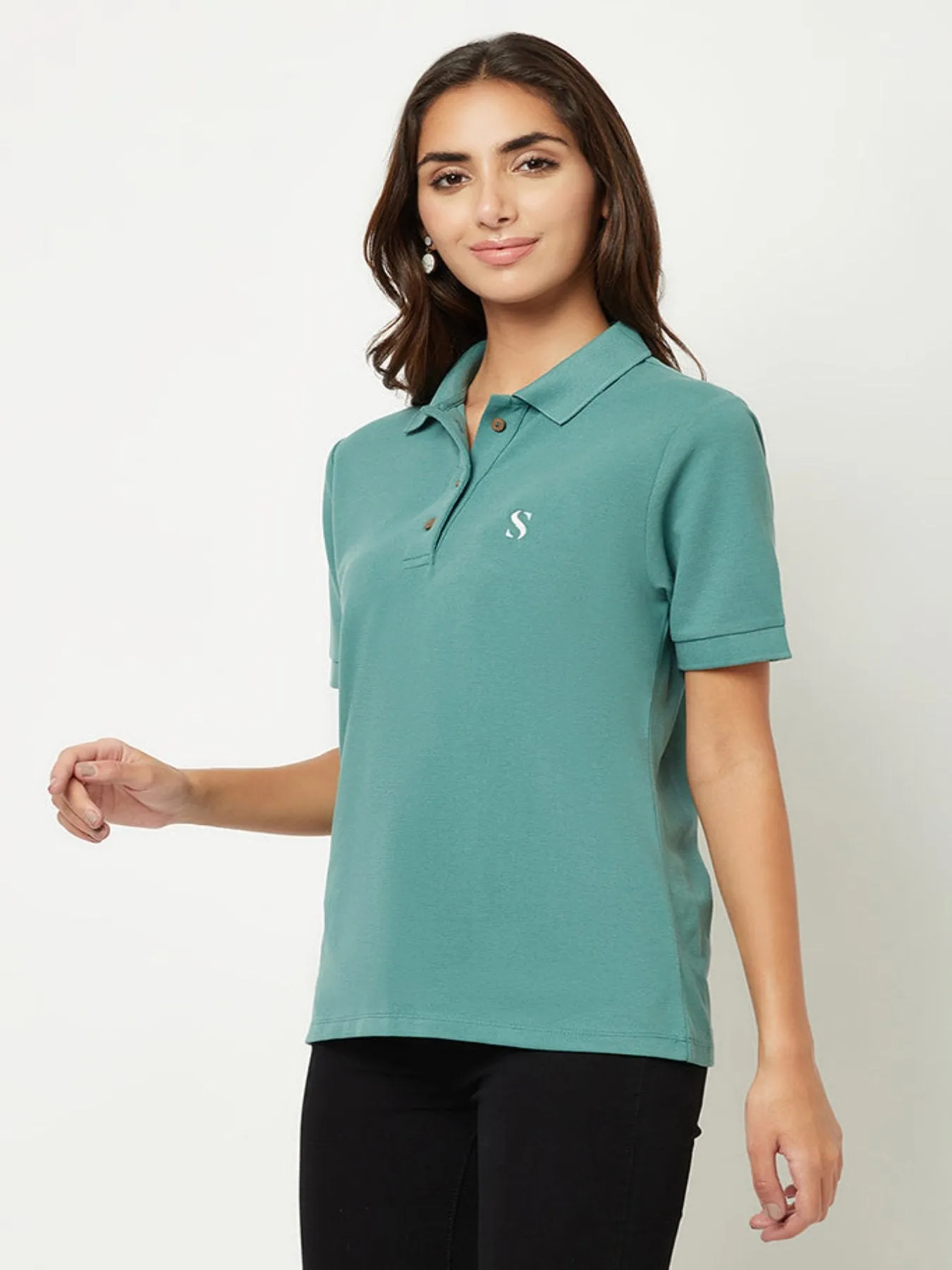 Charcoal Polo T-shirt