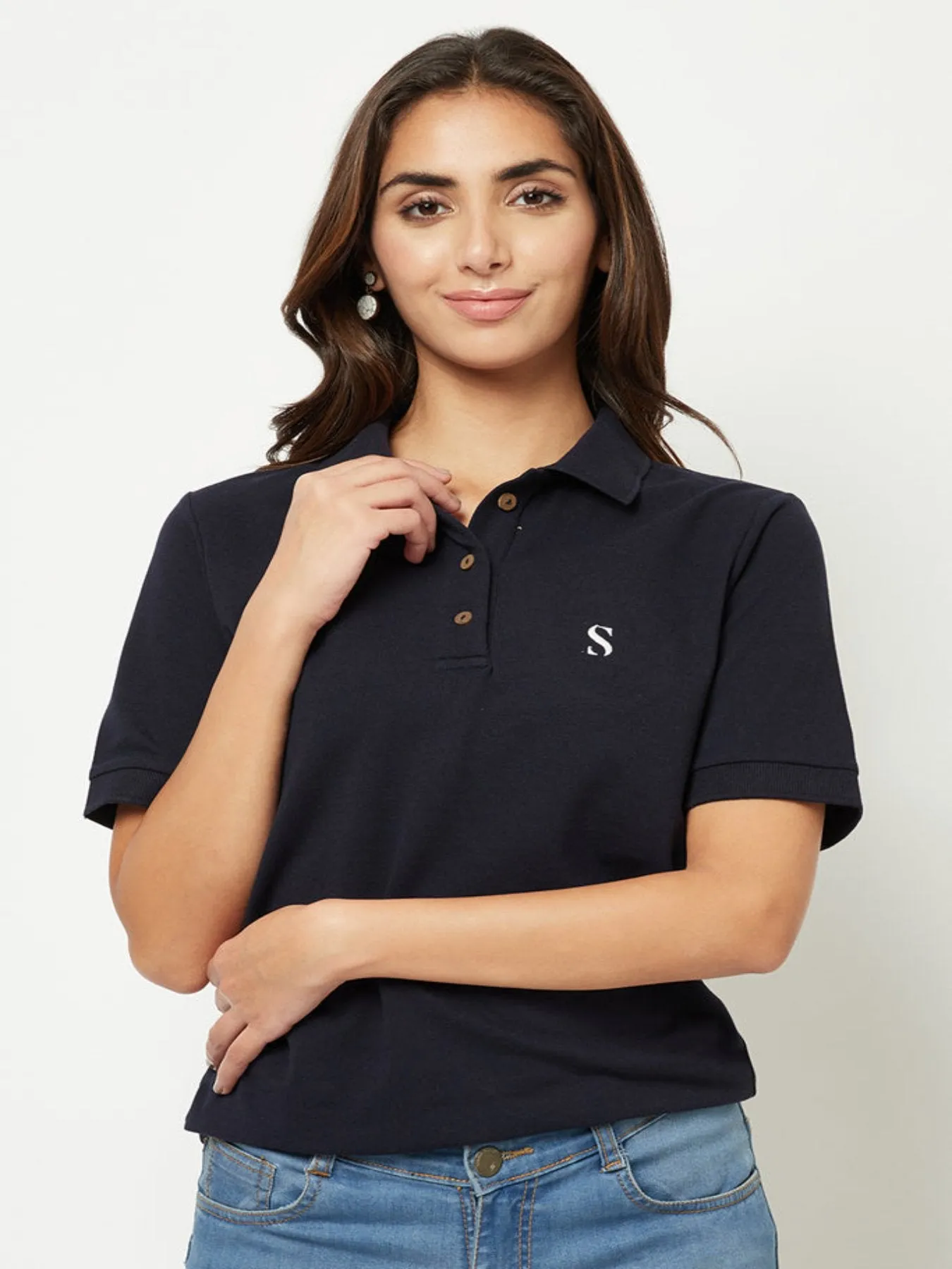 Charcoal Polo T-shirt