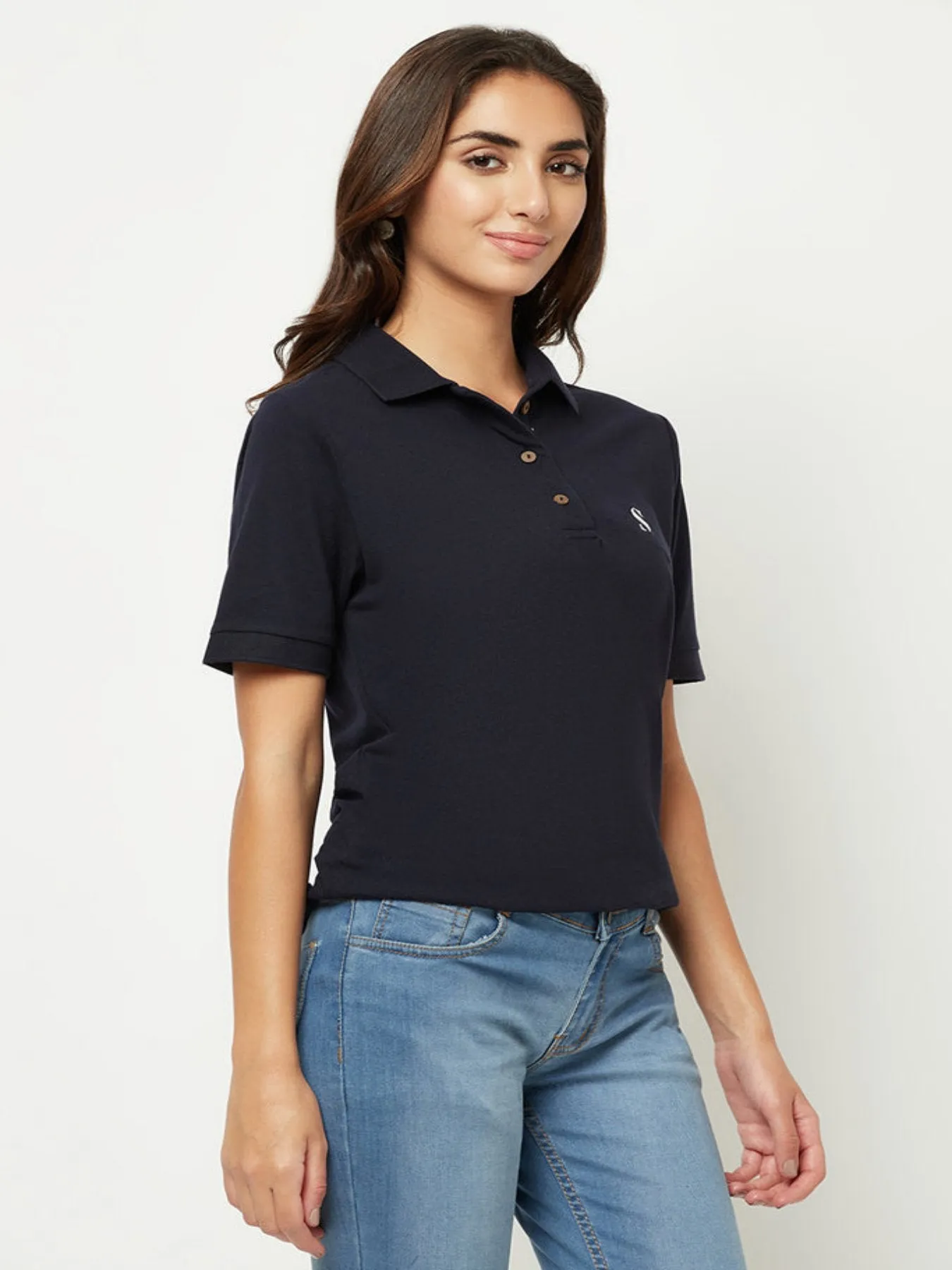 Charcoal Polo T-shirt