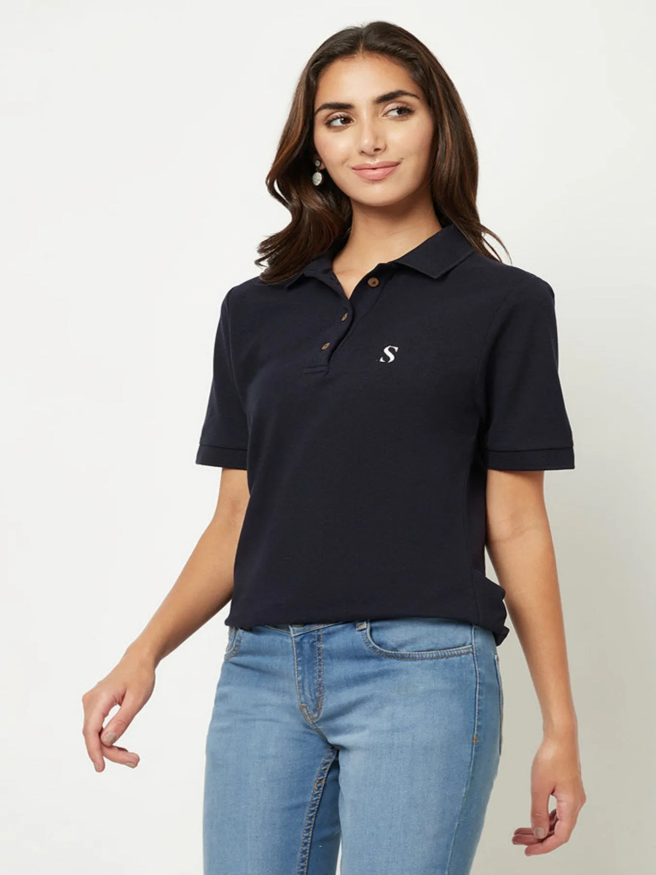 Charcoal Polo T-shirt