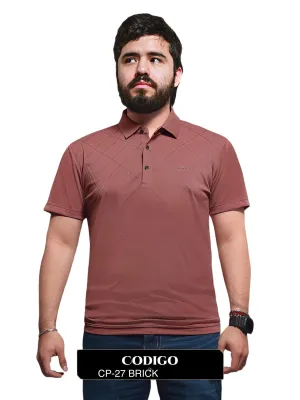 CP-27 FASHION POLO SHIRT BRICK