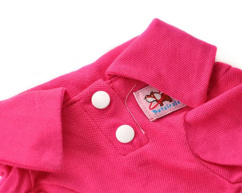 Cute Series Pet Clothes Dog Polo Shirt