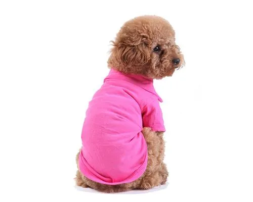 Cute Series Pet Clothes Dog Polo Shirt