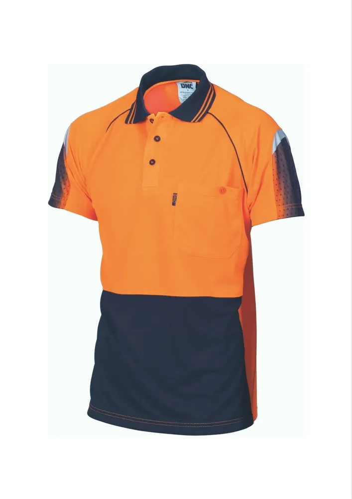 DNC Cool Breathe Sublimated Piping Polo