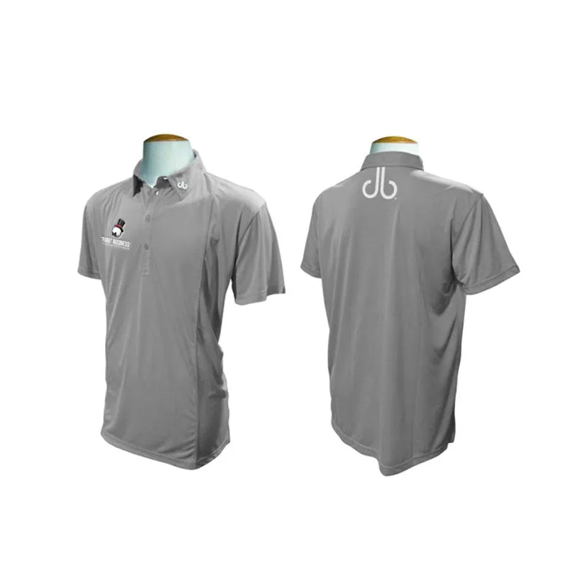 'FORE' branded Druh Polo Shirt - Grey