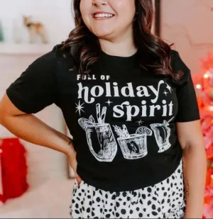 Full of Holiday Spirit Tee