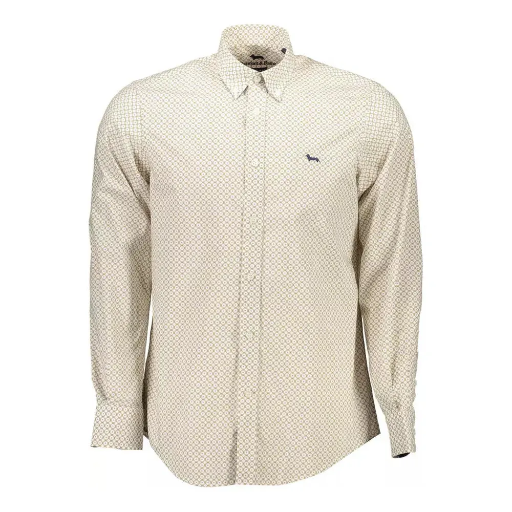 Harmont & Blaine White Cotton Men Shirt