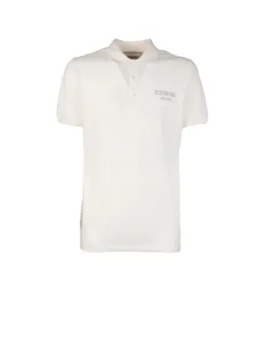 Iceberg Logo L5 Polo Shirt (White) - I24F03063101102