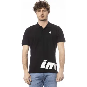 Invicta Black Cotton Men Polo Shirt