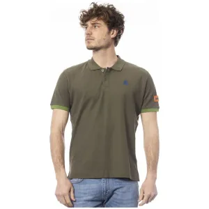 Invicta Green Cotton Men Polo Shirt