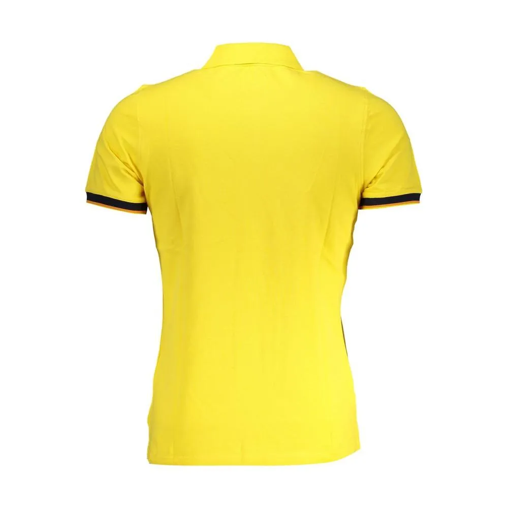 K-WAY Sunshine Yellow Cotton Blend Polo