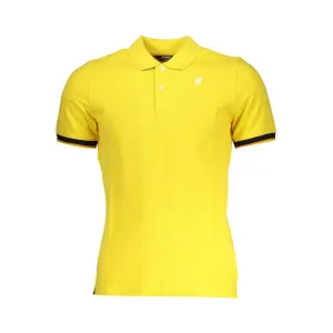 K-WAY Sunshine Yellow Cotton Blend Polo