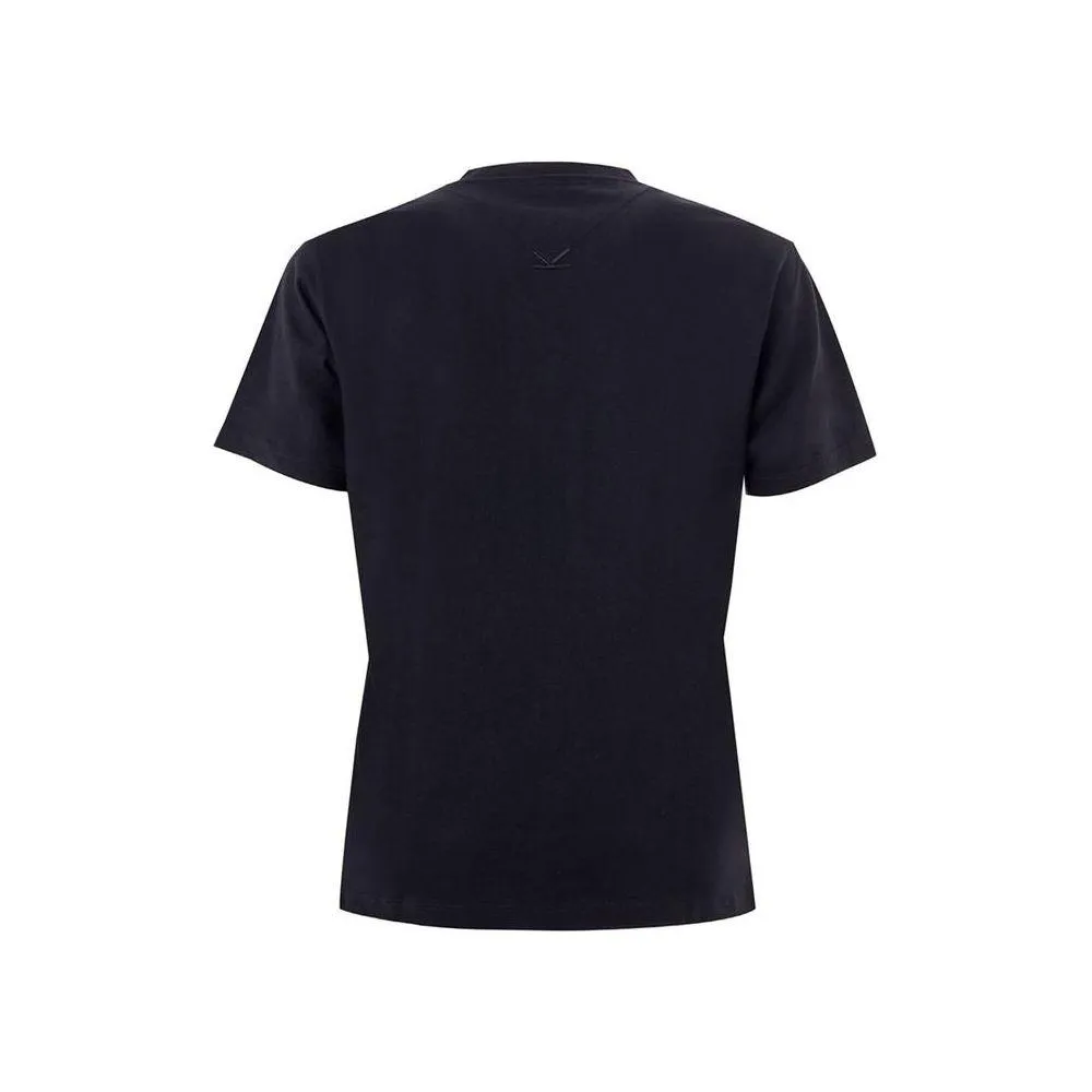 Kenzo Elegant Cotton Tee in Timeless Black