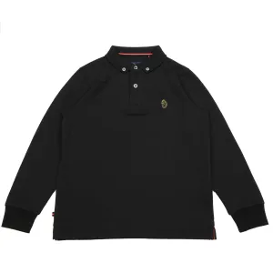 Luke 1977 Junior Black Long Sleeve Polo Shirt