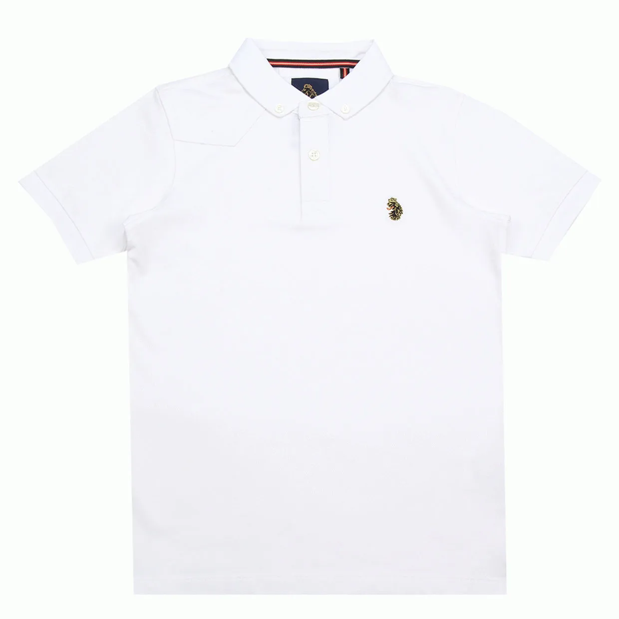 Luke 1977 Junior White Polo Shirt