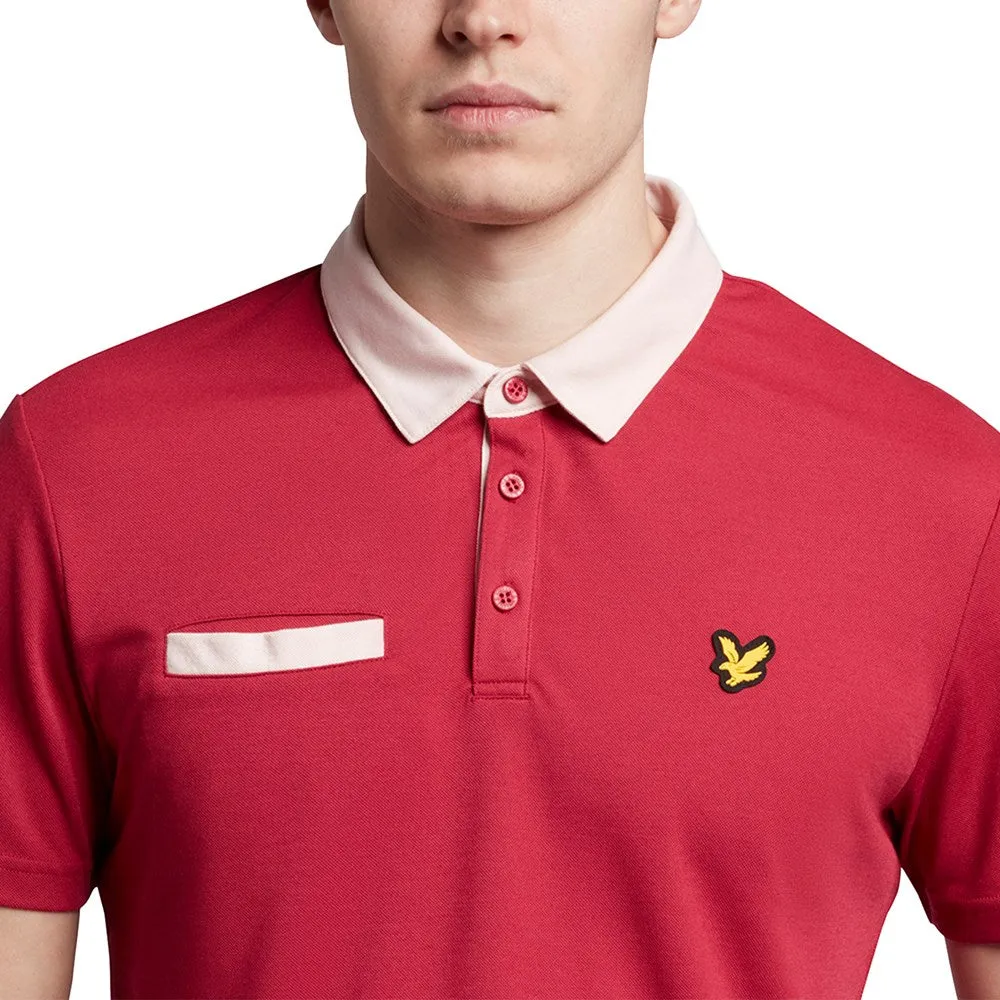 Lyle & Scott Aviemore Polo - Cranberry