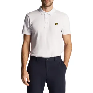 Lyle & Scott Golf Tech Polo Shirt - White