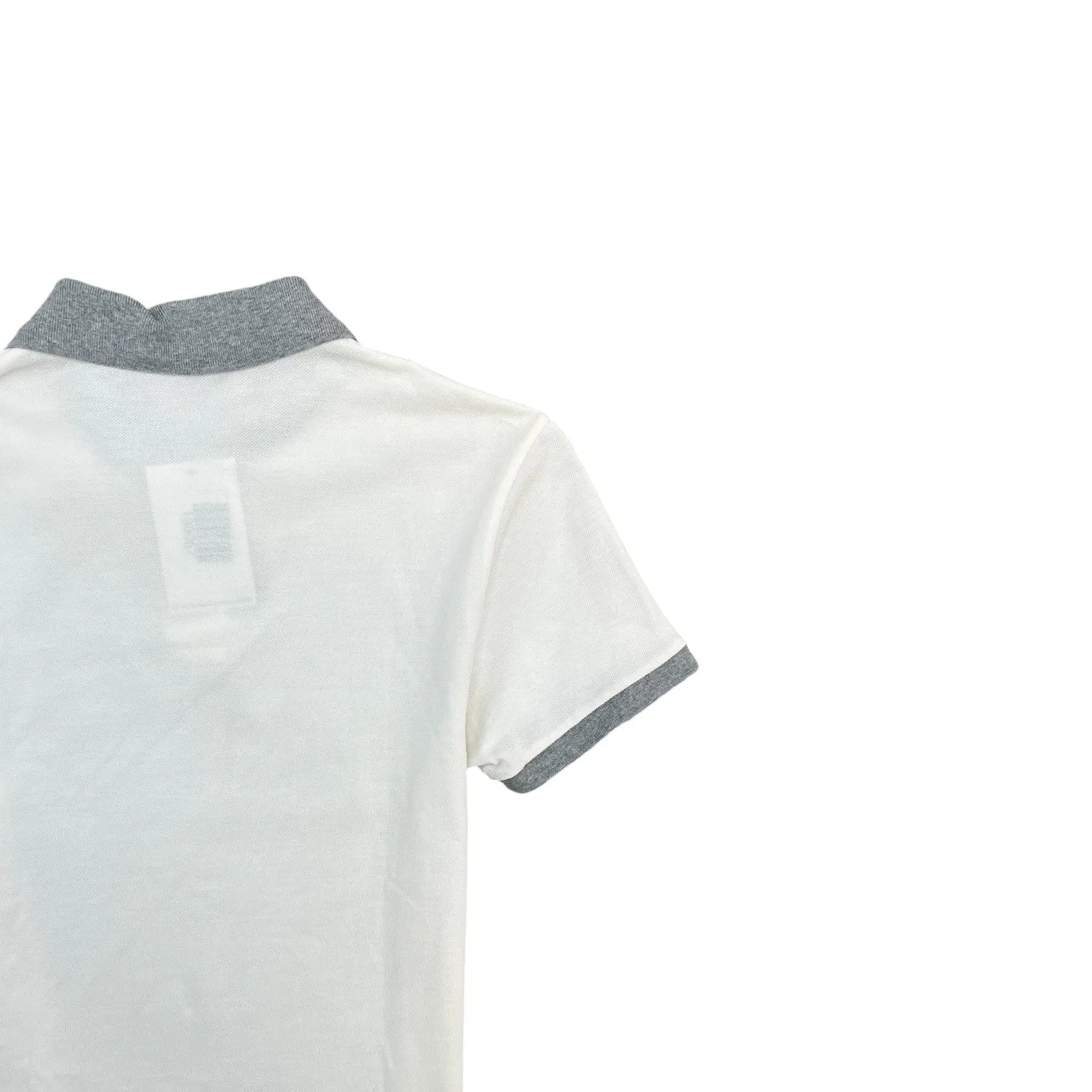 Men's Maglia Logo Polo Shirt White Size S