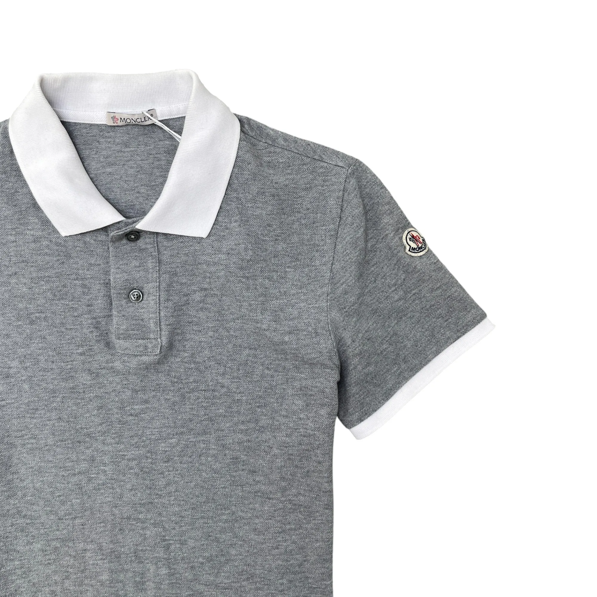 Men's Maglia Polo Shirt Grey Size S