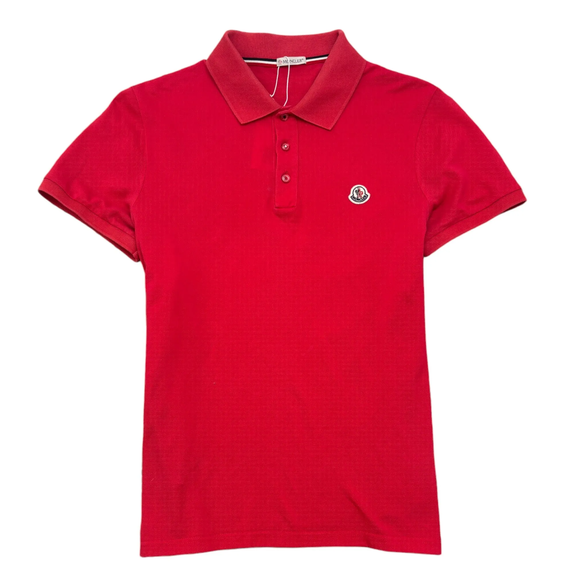 Men's Maglia Polo Shirt Red Size L