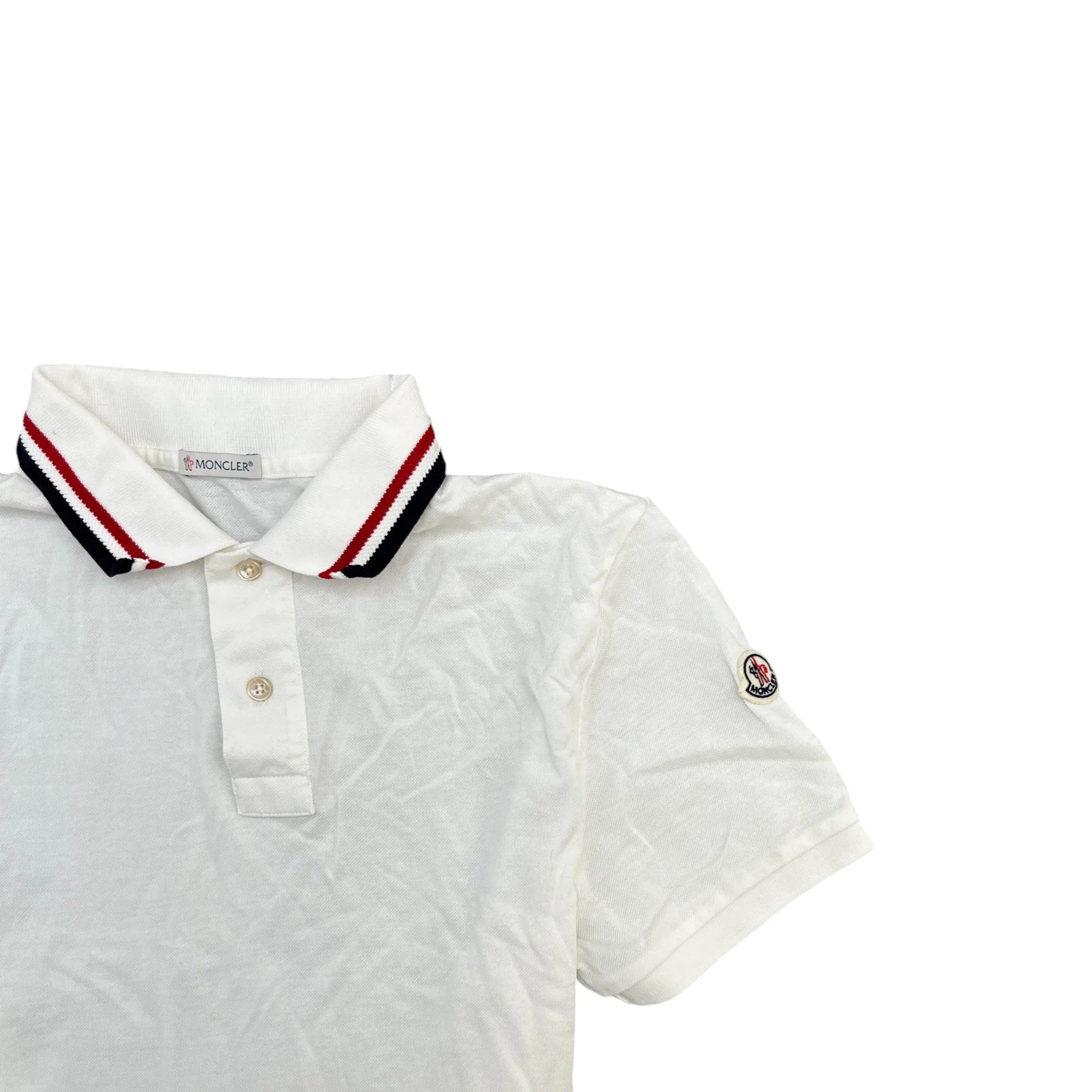 Men's Maglia Polo Shirt White Size S