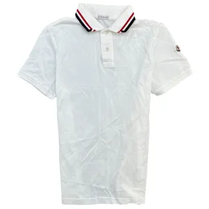 Men's Maglia Polo Shirt White Size S