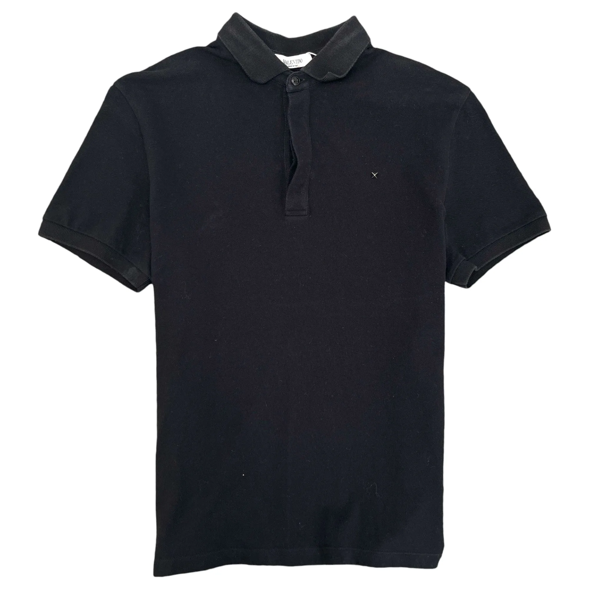 Men's Rockstud Polo Shirt Black Size S