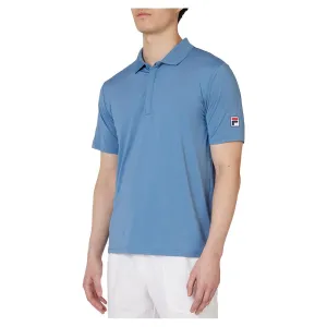 Men's Short Sleeve Tennis Polo Elemental Blue