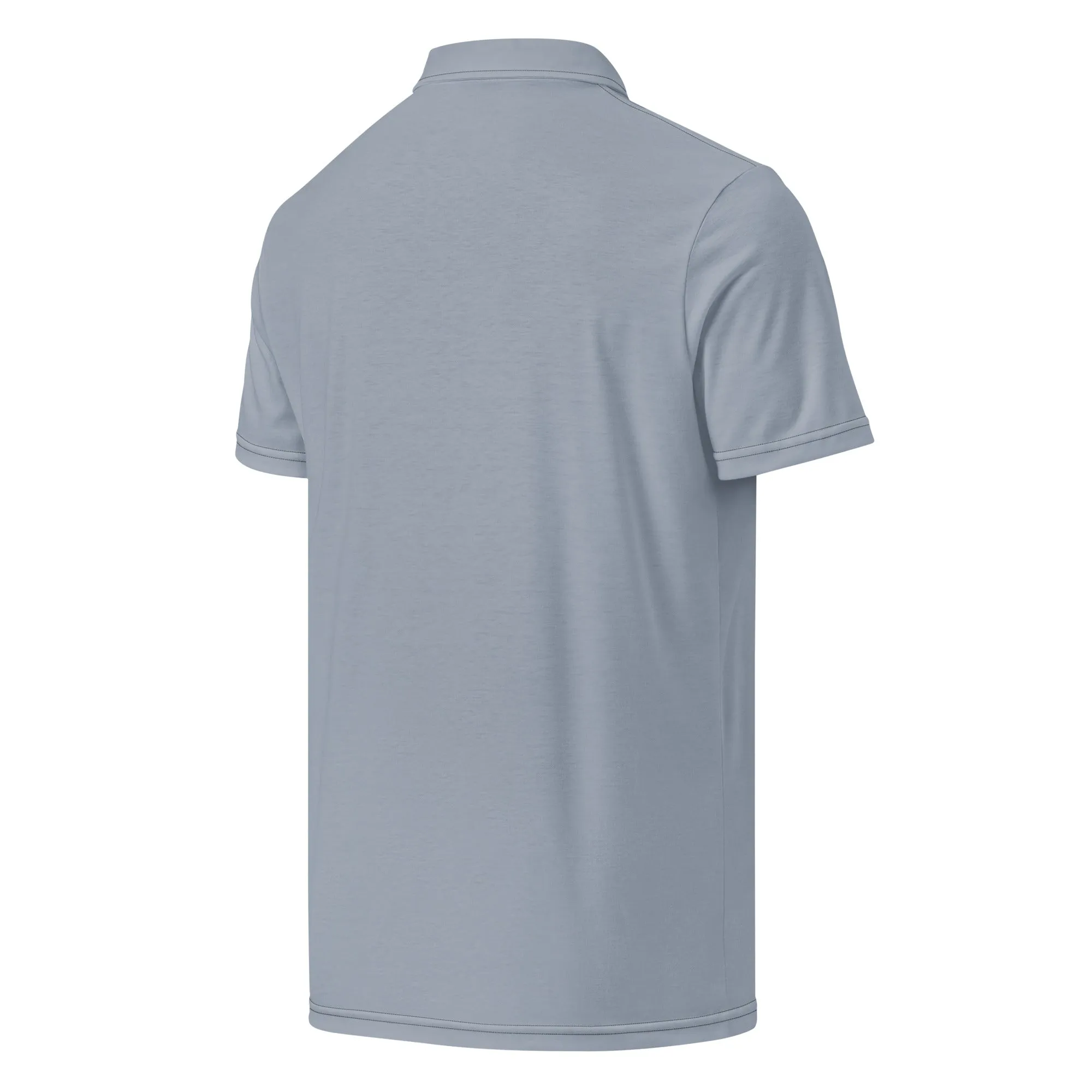 Men’s Slim Fit Polo Shirt in Grey, lioness-love