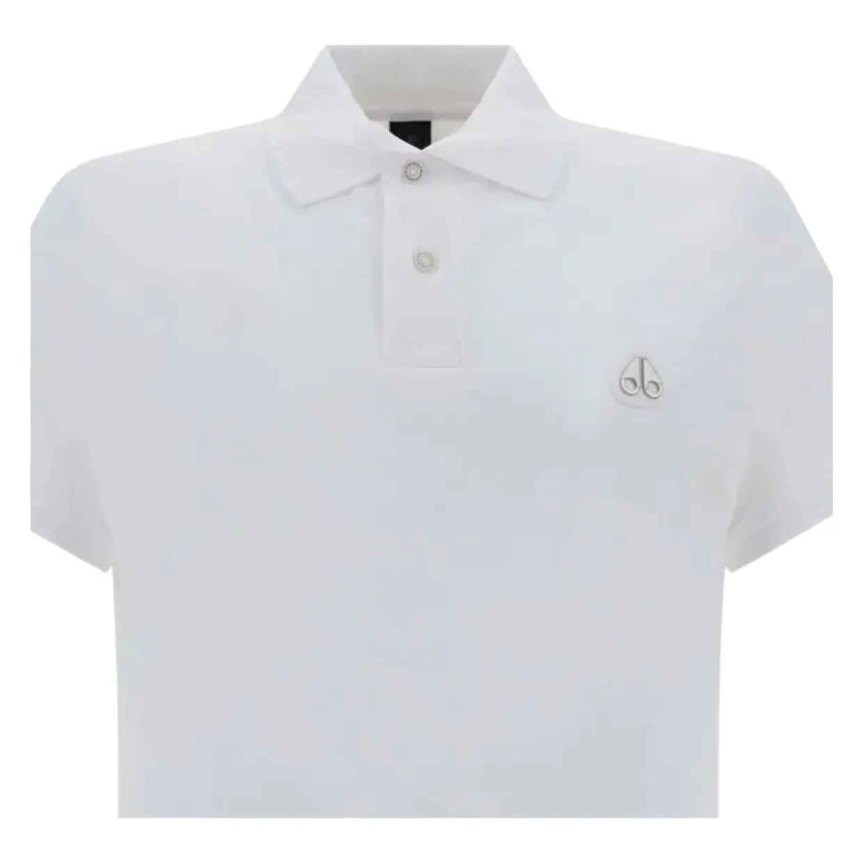 Moose Knuckle Everett White Polo Shirt