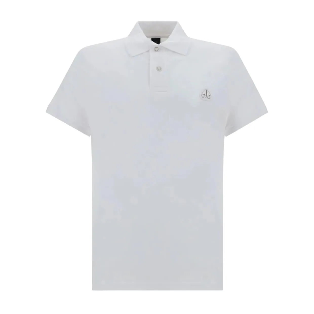 Moose Knuckle Everett White Polo Shirt