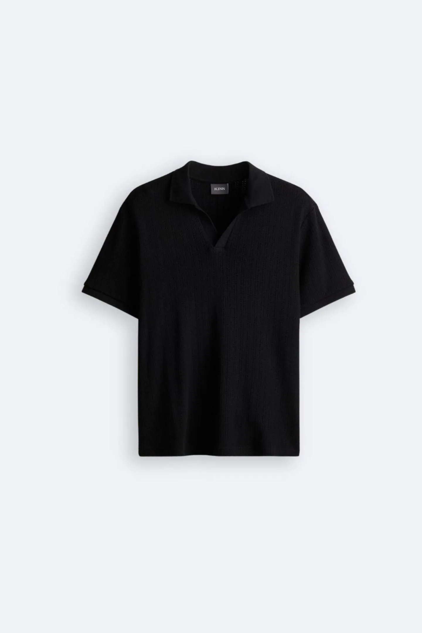 Old Money Perforated Regular Fit Polo T-Shirt