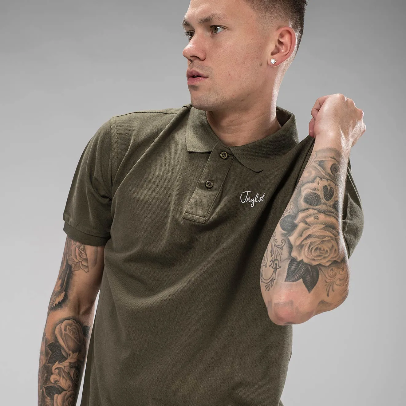 Olive Jnglst Polo Shirt