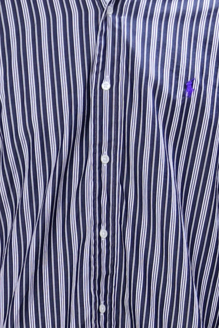 Polo by Ralph Lauren Black and White Pinstripe Shirt