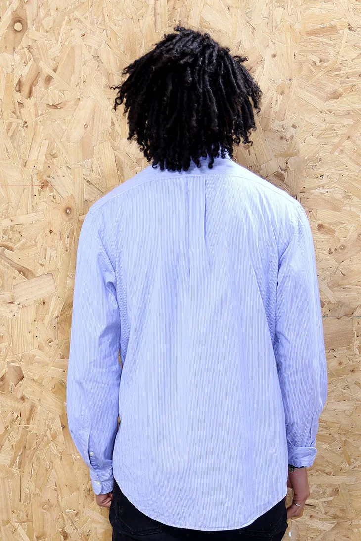 Polo by Ralph Lauren Blue Pinstripe Shirt