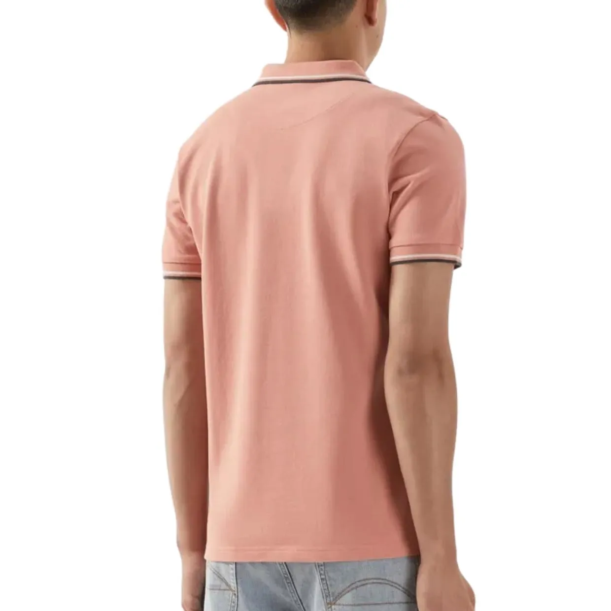 Pretty Green Pink Barton Polo Shirt