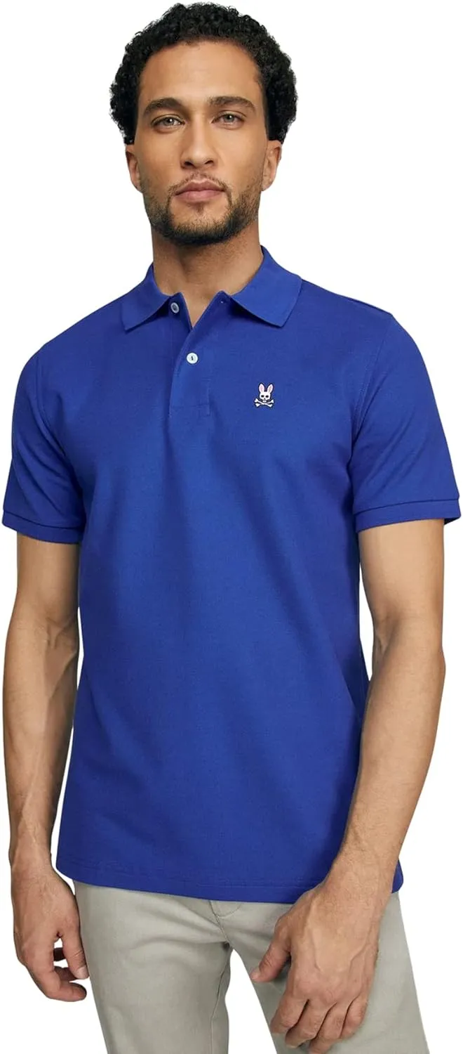 Psycho Bunny Mens Classic Polo