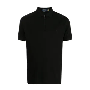 Ralph Lauren Logo Half Zip Polo Shirt