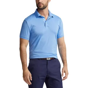 RLX Ralph Lauren Solid Airflow Performance Polo - Florida Blue