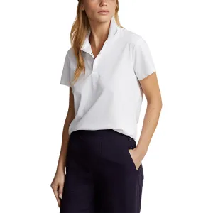 RLX Ralph Lauren Women's Tour Performance Golf Shirt - Pure White