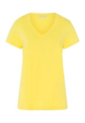 Sleep And Lounge V-Neck T-Shirt | Limelight 77876-2249