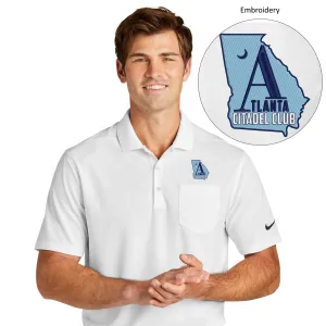 The Citadel, Atlanta Citadel Club, Nike Dri-FIT Micro Pique 2.0 Pocket Polo