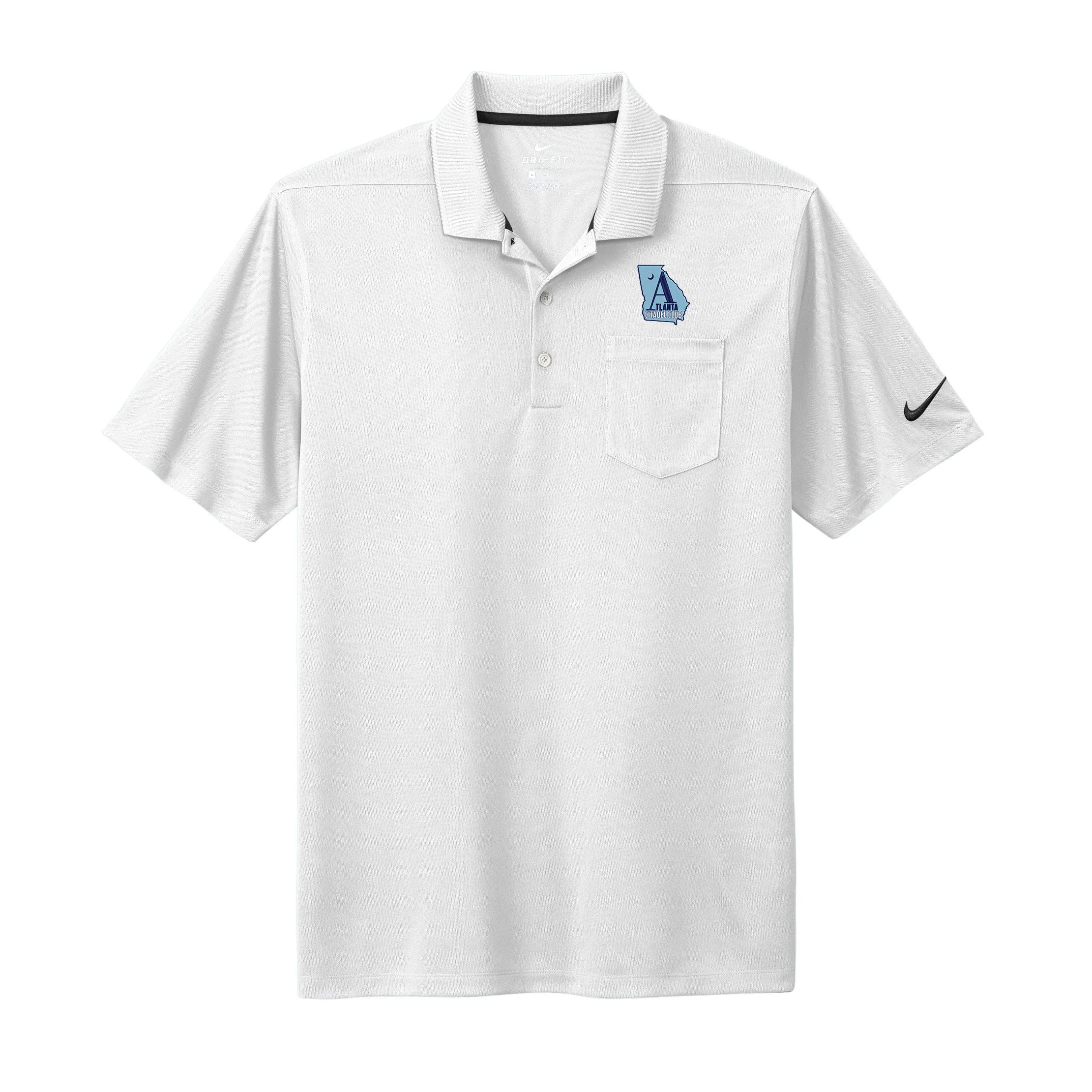 The Citadel, Atlanta Citadel Club, Nike Dri-FIT Micro Pique 2.0 Pocket Polo