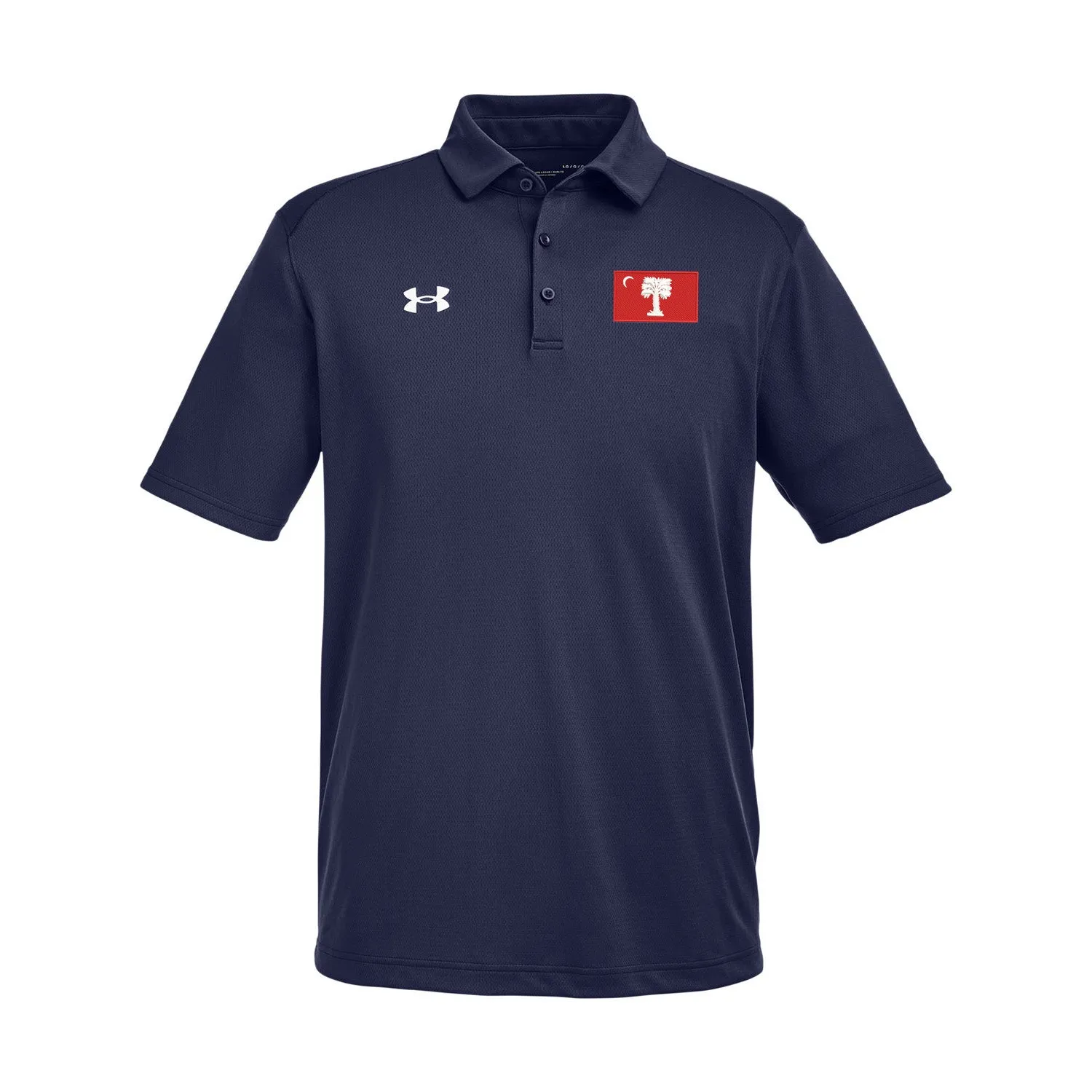 The Citadel, Big Red Flag logo, Under Armour Men's Tech™ Polo Shirt