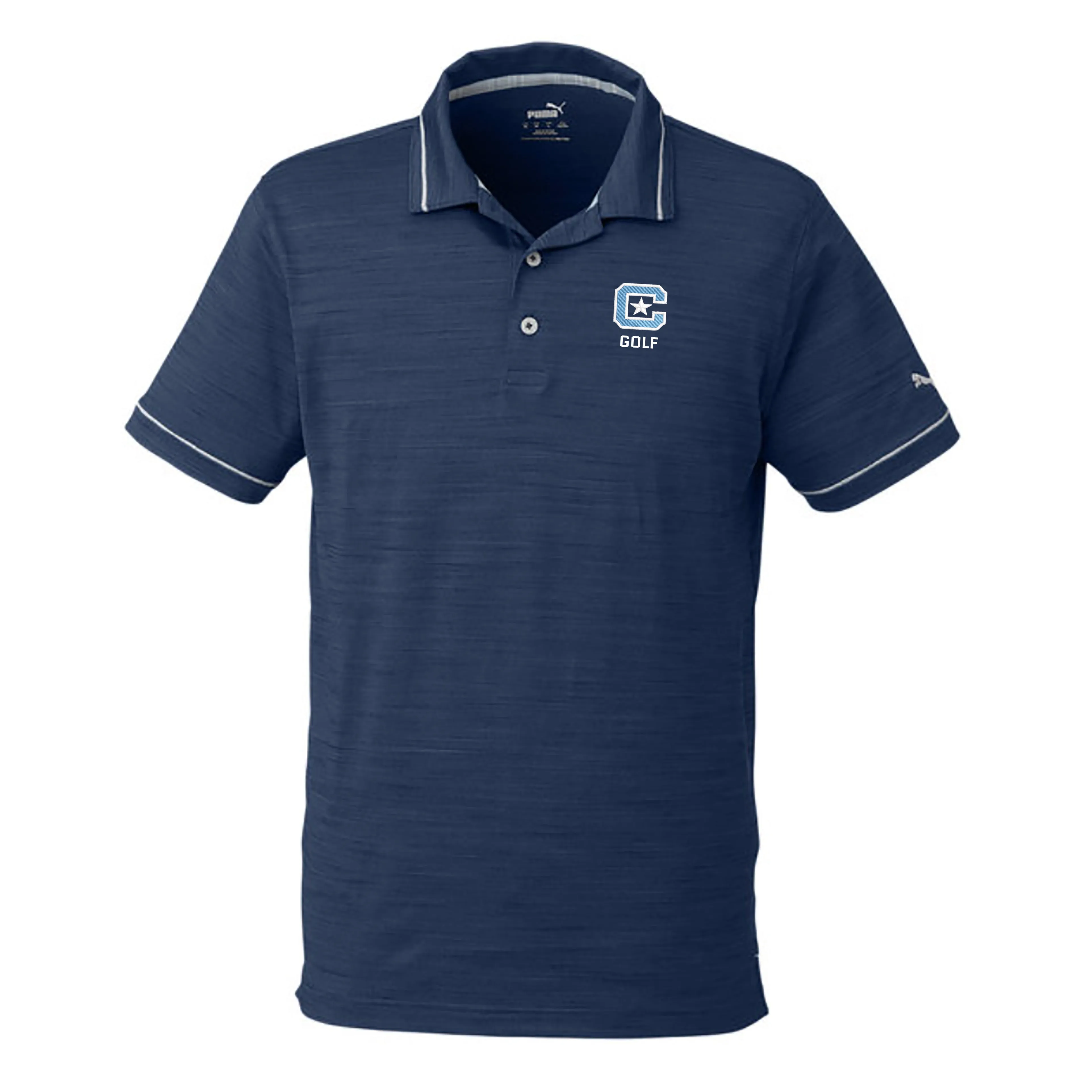 The Citadel, C Star, Golf, Puma Golf Men's Cloudspun Monarch Polo Shirt