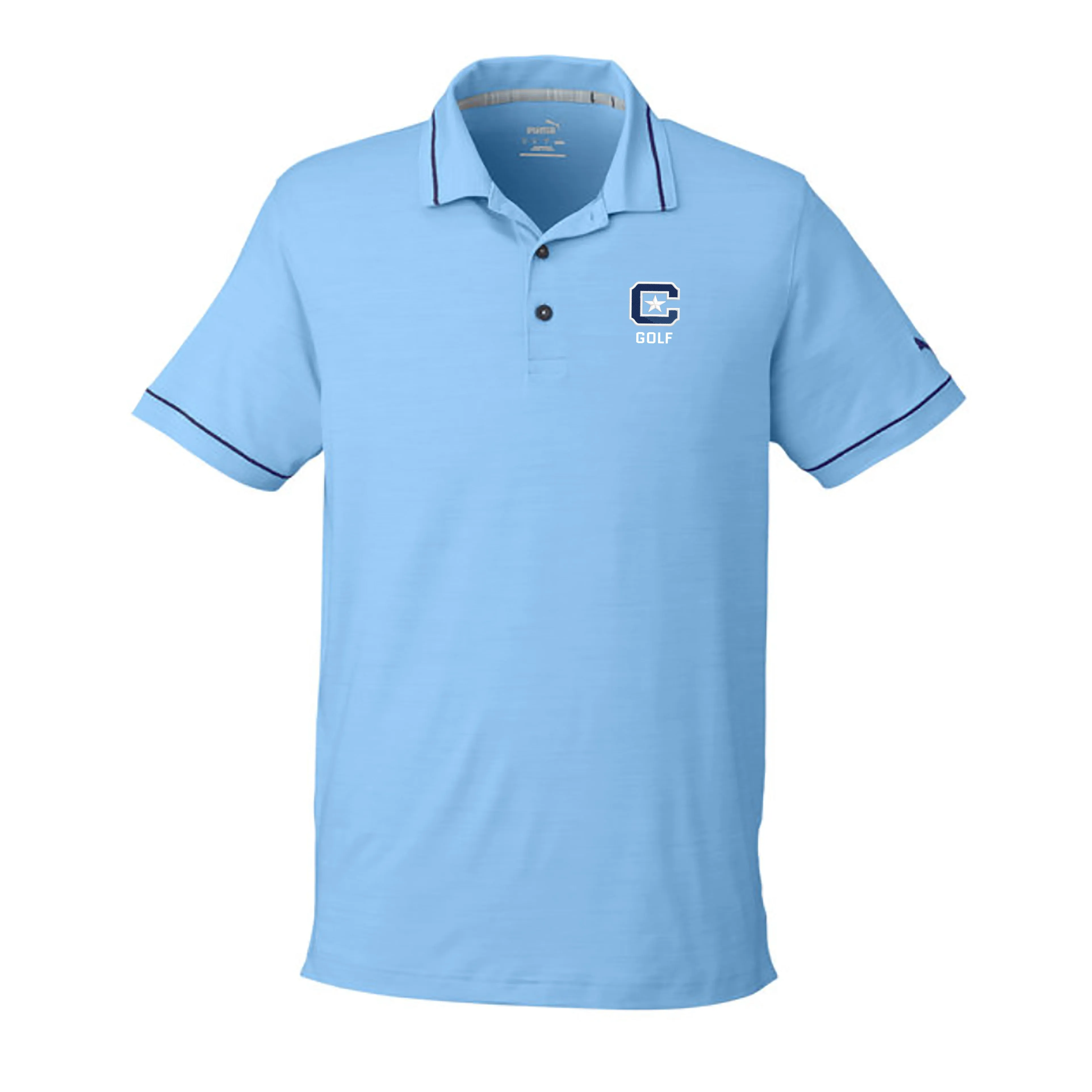 The Citadel, C Star, Golf, Puma Golf Men's Cloudspun Monarch Polo Shirt